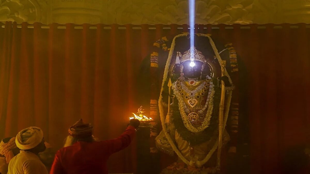 ram navami 2026 grand surya tilak steals the show at ayodhya ram temple pm modi offers obeisance virtually
