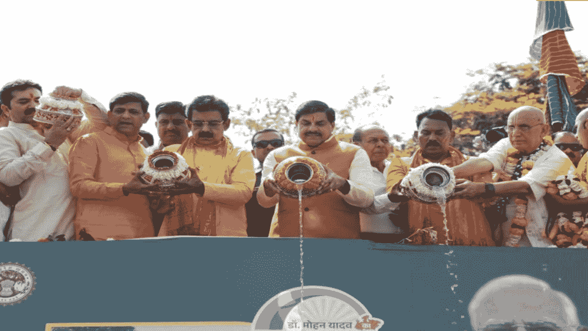 mp cm dr yadav launches third phase of jal ganga sanwardhan abhiyan in indore