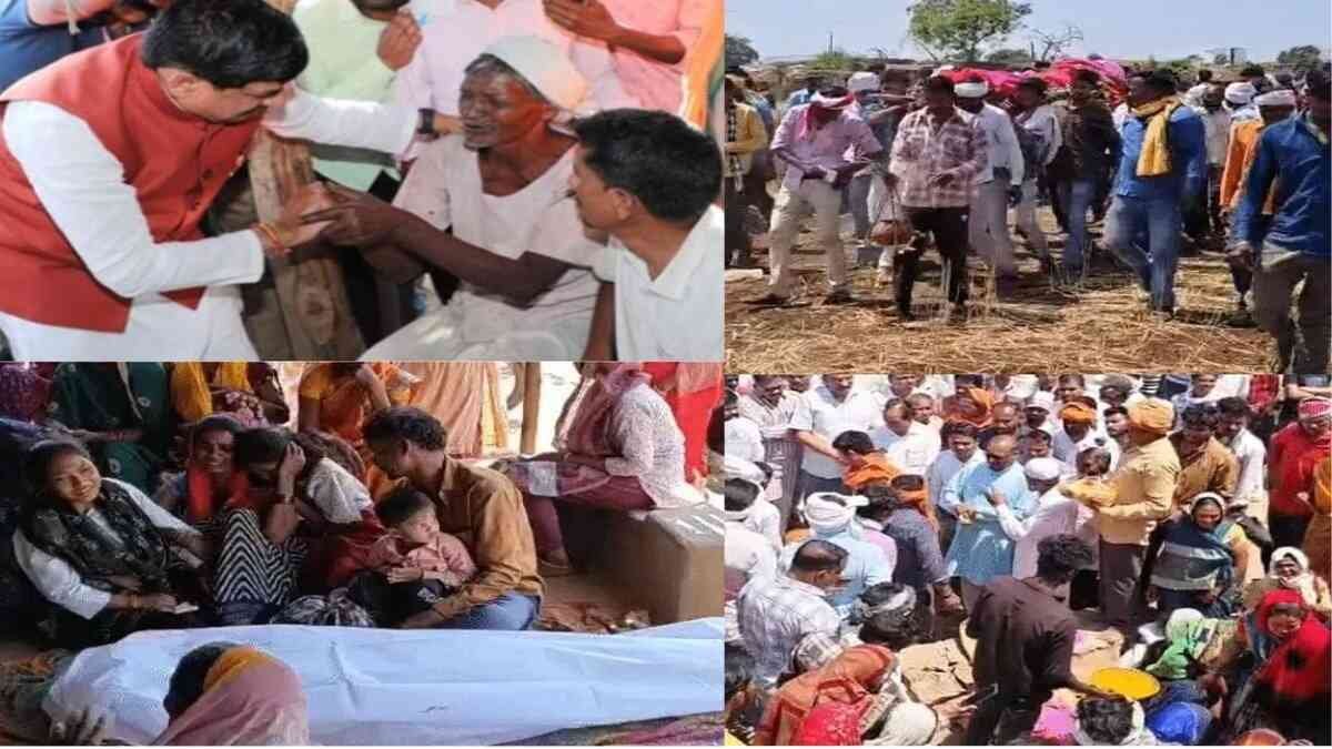 mp cm dr yadav meets families of victims who died in chhindwara bus crash assures full support