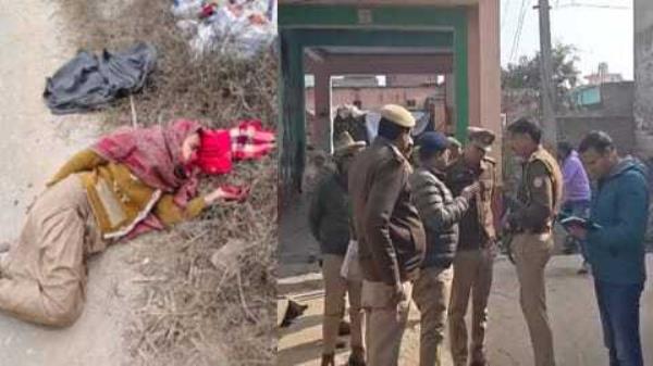 सरधना में बेटी का अपहरण और मां की हत्या, गांव में तनाव