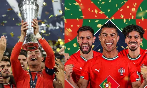 क्रिस्टियानो रोनाल्डो ने तीसरी इंटरनेशनल ट्रॉफी जीती, पुर्तगाल ने फाइनल में स्पेन को दी मात