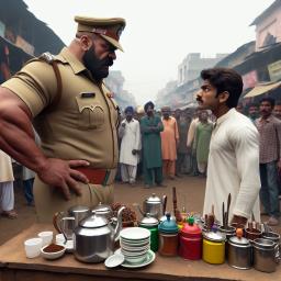 मेरठ: चौकी प्रभारी की दबंगई, चाय विक्रेता पर गिरी गर्म दूध की बाल्टी, हालत गंभीर