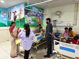 जिला अस्पताल के पोषण पुनर्वास केंद्र का निरीक्षण, कुपोषित बच्चों की पहचान और उपचार में तेजी लाने के निर्देश