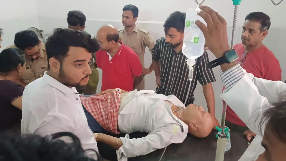 दवा कारोबारी को बुलेट सवार बदमाशों ने मारी गोली, व्यापारियों में दहशत