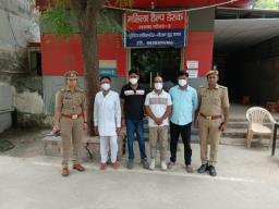 नोएडा में फर्जी प्रॉपर्टी डीलिंग गिरोह का पर्दाफाश