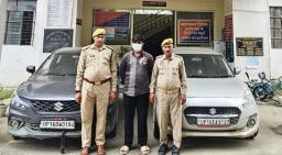 ग्रेटर नोएडा में सड़क पर स्टंटबाजी का तांडव: पुलिस ने एक आरोपी को किया गिरफ्तार, दूसरी कार भी बरामद