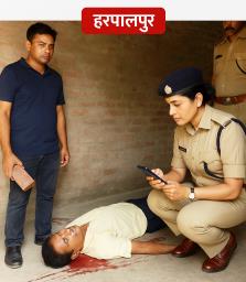ज़मीन के बंटवारे में बेटे ने पिता को ईंट से सिर पर वार कर उतारा मौत के घाट