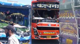 श्रीनगर-जम्मू राष्ट्रीय राजमार्ग पर दर्दनाक हादसा, अमरनाथ यात्रा के दौरान 3 बसें आपस में टकराई, 10 तीर्थयात्री घायल
