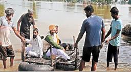 सतलुज में जल स्तर सामान्य, फिर भी डरे गांव वासी, देश का आखिरी गांव कालूवाला तीन साल पहले बाढ़ से हुआ था तबाह