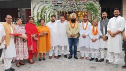 इम्प्रूवमेंट ट्रस्ट के नए चेयरमैन रमनीक सिंह को किया सम्मानित, अब्दुल बाहरी और अश्वनी अग्रवाल को भी शुभकामनाएँ