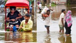 यूपी में बारिश से भारी तबाही, कई जनपदों में आई बाढ़, मकान डूबे, मंत्री और अफसर ग्राउंड जीरो पर 