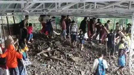 Vaishno Devi landslide 2025: भारी बारिश से वैष्णो देवी मार्ग पर भूस्खलन,कोई हताहत नहीं