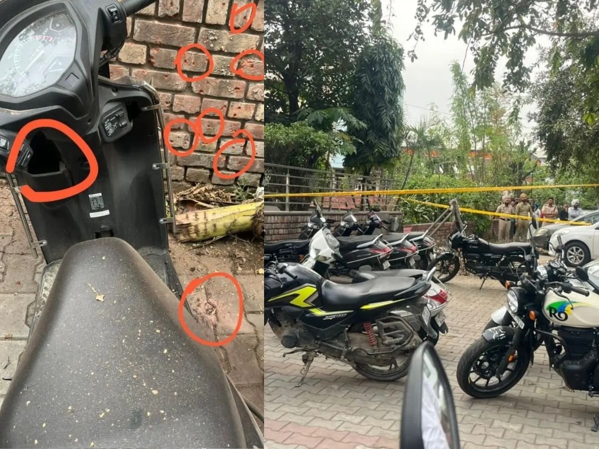 चंडीगढ़ में पंजाब BJP ऑफिस के बाहर ब्लास्ट, वीडियो आया सामने