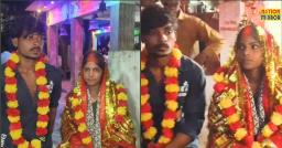 लड़का-लड़की को मिलते पकड़ा, डेढ़ मिनट में मंदिर में शादी कराई,आशीर्वाद देकर घर भेजा