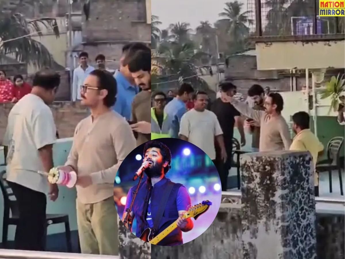 Aamir Khan Visits Arijit Singh: अरिजीत के प्लेबैक सिंगिंग से संयास लेने के बाद आमिर खान ने की मुलाकात!