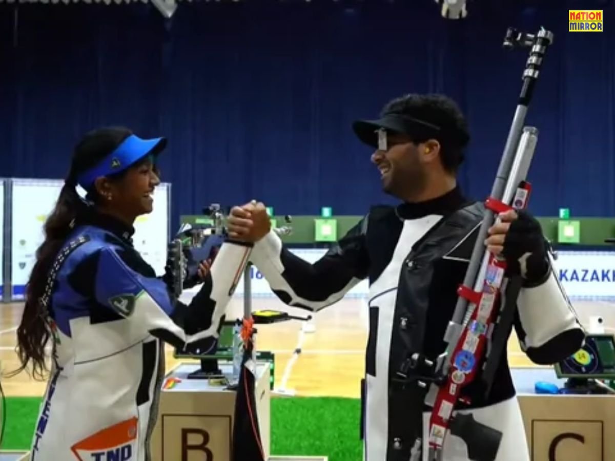 Asian Shooting Championship 2025: एलावेनिल-अर्जुन की जोड़ी ने चीन को हराकर जीता गोल्ड!