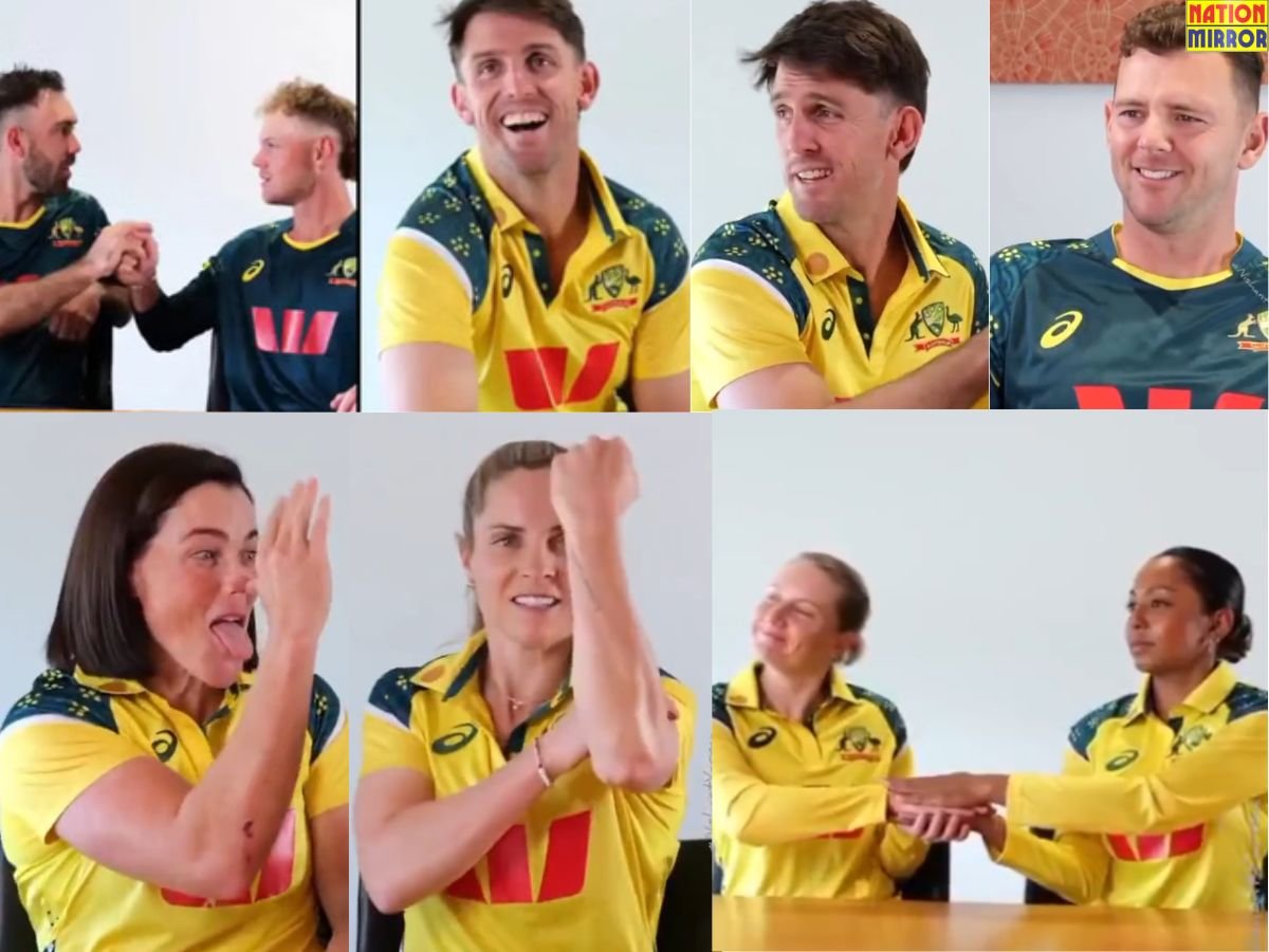 Australia Players Mock India: वनडे सीरीज से पहले ऑस्ट्रेलियाई खिलाड़ियों ने आपत्तिजनक इशारे करते हुए उड़ाया मजाक!