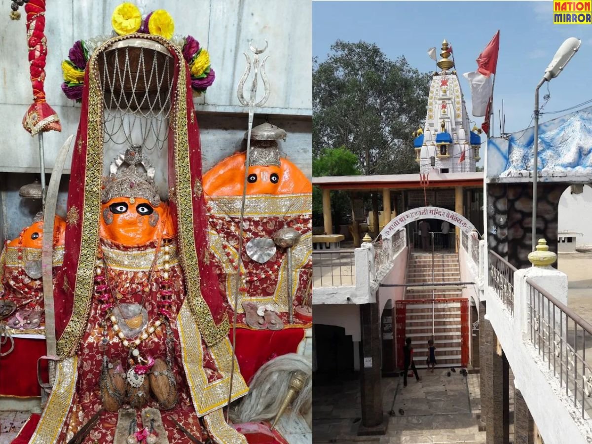 Bhadrakali Temple CG: भैरव बाबा के स्थान पर प्रकट हुईं मां भद्रकाली, जानिए बेमेतरा मंदिर का इतिहास...