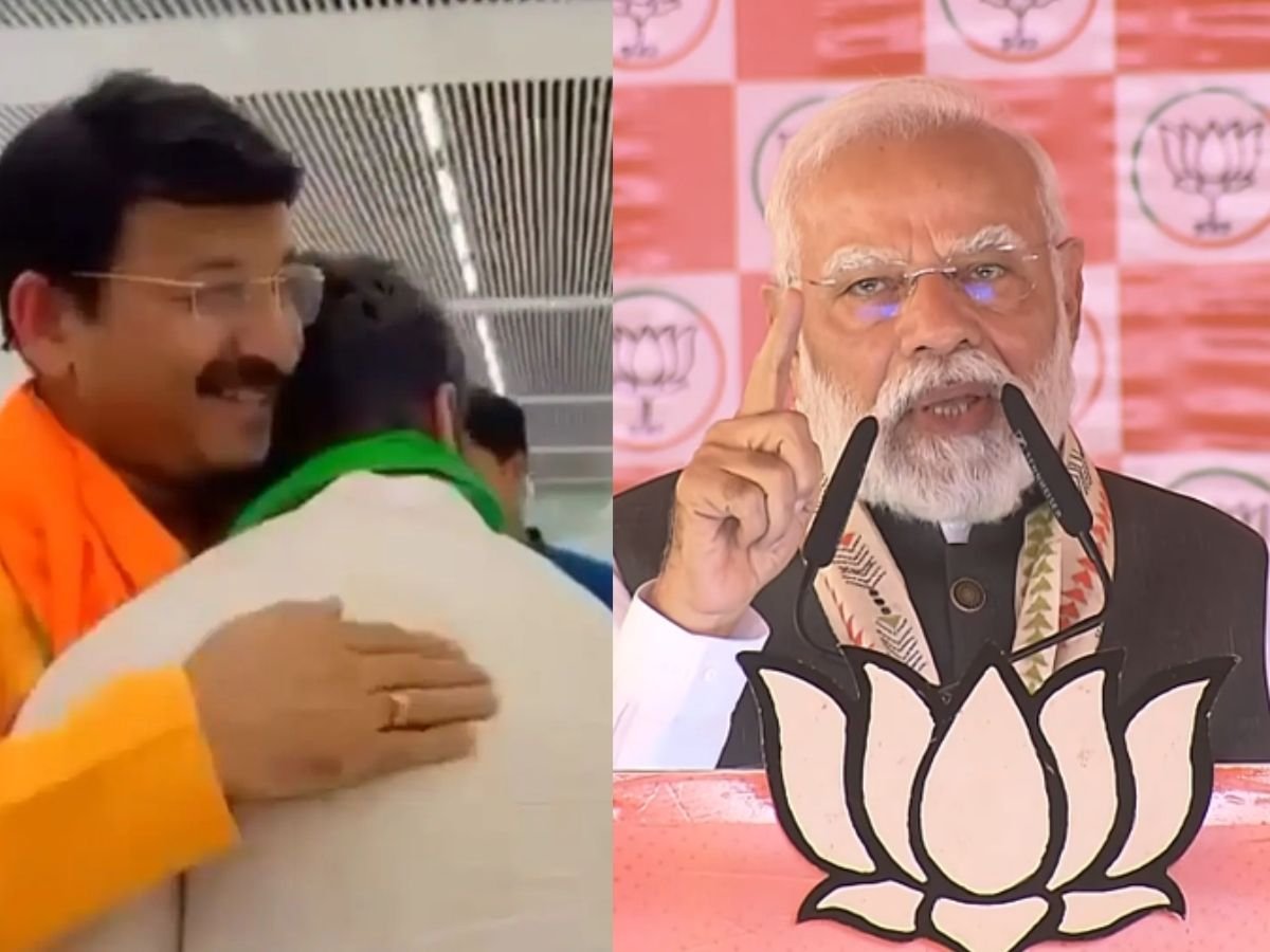 बिहार चुनाव में PM मोदी का तीखा वार: शाह बोले – हम लगाएंगे 25 चीनी मिलें, मनोज तिवारी ने खेसारी लाल को लगाया गले