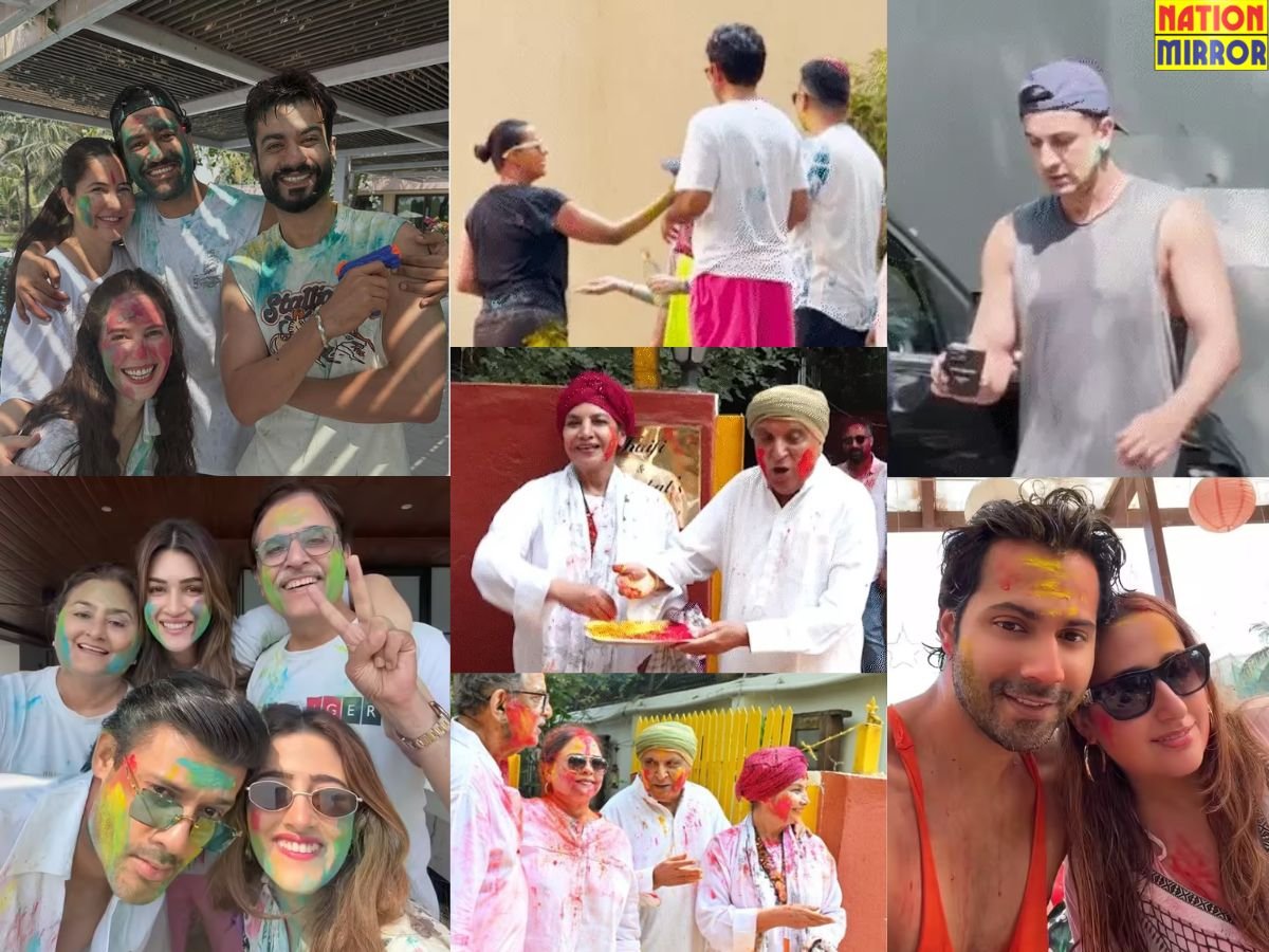 Bollywood Stars Holi Celebration: किसी ने की ग्रैंड पार्टी तो किसी ने परिवार संग खेली होली!