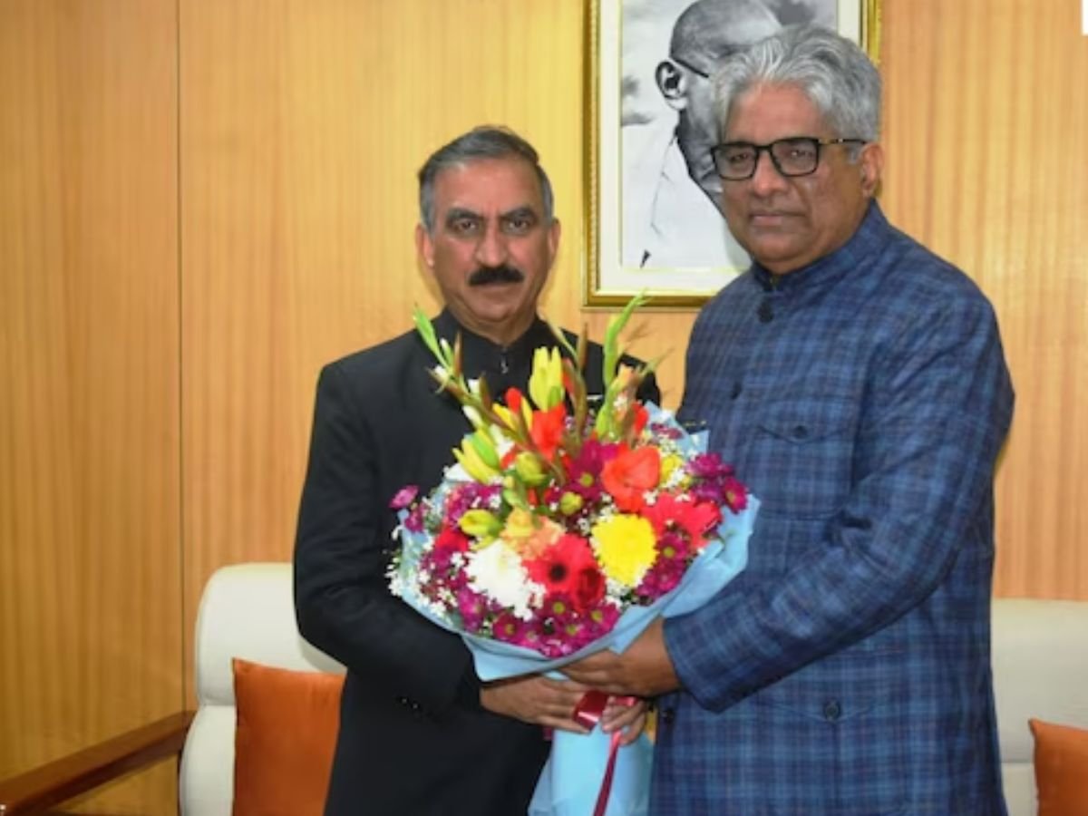 मुख्यमंत्री ठाकुर सुखविंद्र सिंह सुक्खू ने की जलवायु परिवर्तन मंत्री भूपेंद्र यादव से मुलाकात