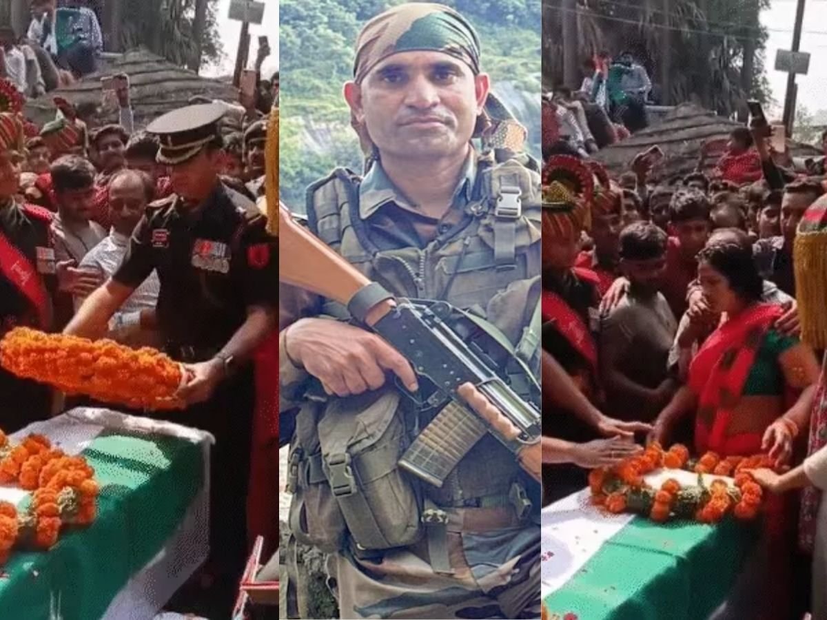 समस्तीपुर का बेटा शहीद, फूट-फूटकर रोई पत्नी, बोली - उठ जाओ ना