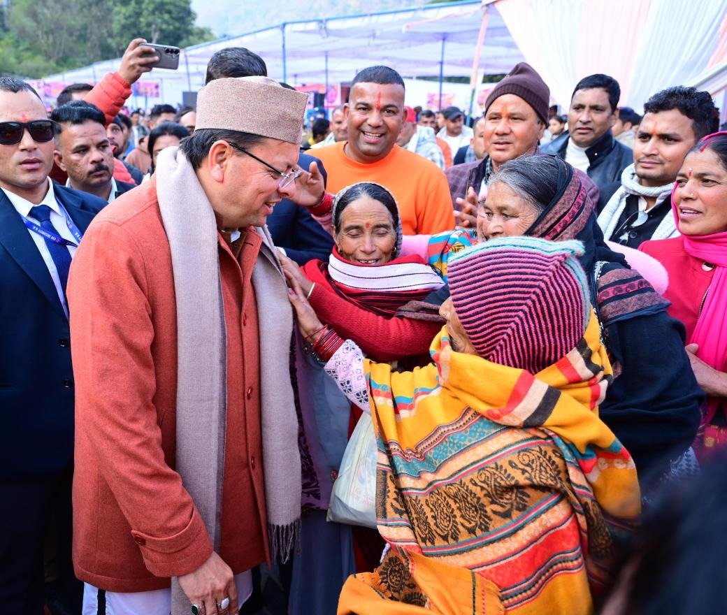 CM धामी ने चंपावत में 20 योजनाओं का किया लोकार्पण/शिलान्यास, 170 करोड़ की सौगात