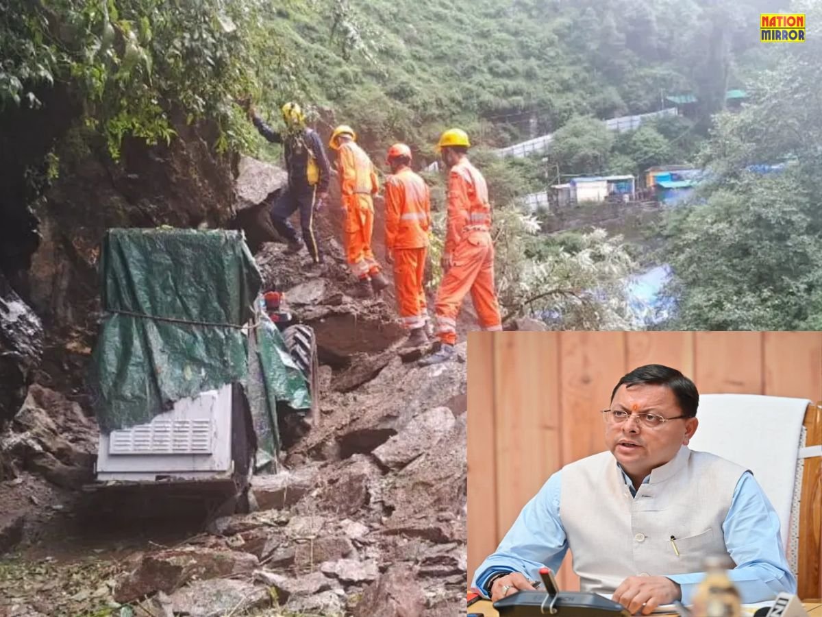 उत्तराखंड में बादल फटने से भारी तबाही: 5 की मौत, 11 लापता..CM ने दिए सख्त निर्देश
