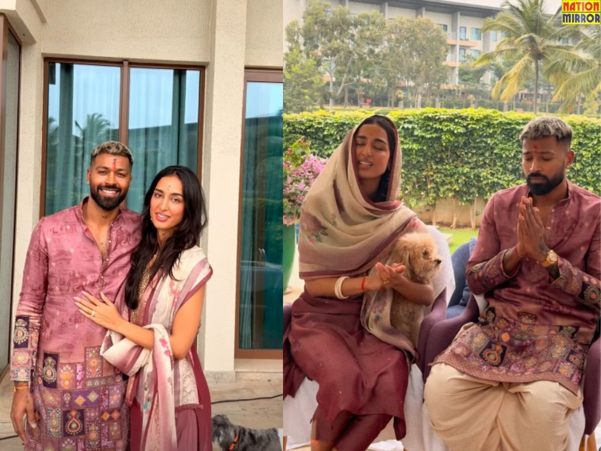 Hardik Mahieka Puja Video Viral: गर्लफ्रैंड के साथ भक्ति में लीन दिखे हार्दिक, वीडियो सोशल मीडिया पर वायरल...