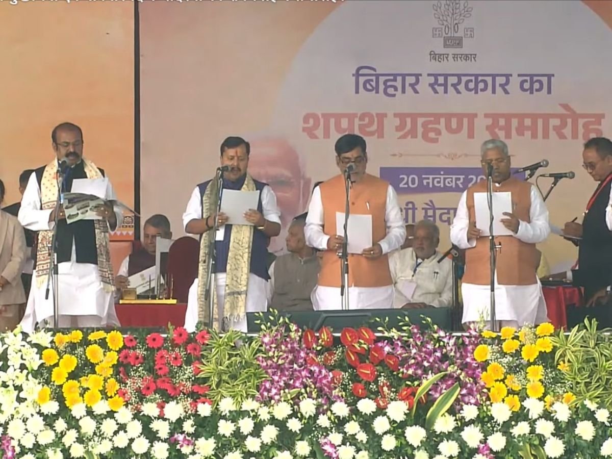 बिहार में 10वीं बार नीतीश सरकार, 26 मंत्रियों ने भी ली शपथ, 13 नए मंत्रियों को मौका