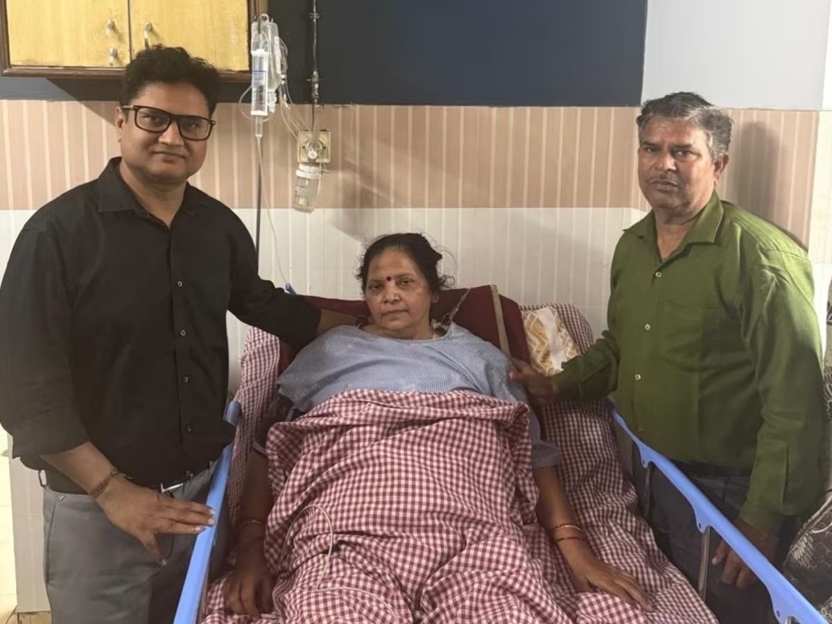 एंबुलेंस में लगा झटका, पीलीभीत में ब्रेन डेड महिला की सांसे लौटी