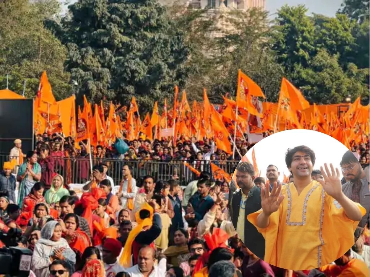 धीरेंद्र कृष्ण शास्त्री ने सनातन हिंदू एकता पदयात्रा की शुरूआत की ,दिल्ली से शुरू होकर वृदावन तक जाएगी