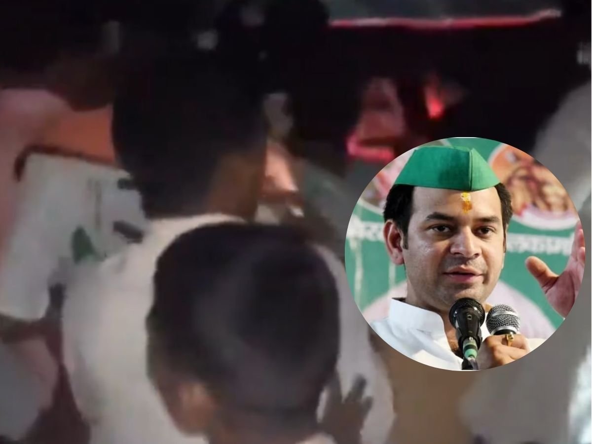 RJD समर्थकों ने तेज प्रताप को खदेड़ा,पत्थरबाजी के बीच तेजस्वी यादव जिंदाबाद के नारे लगाए