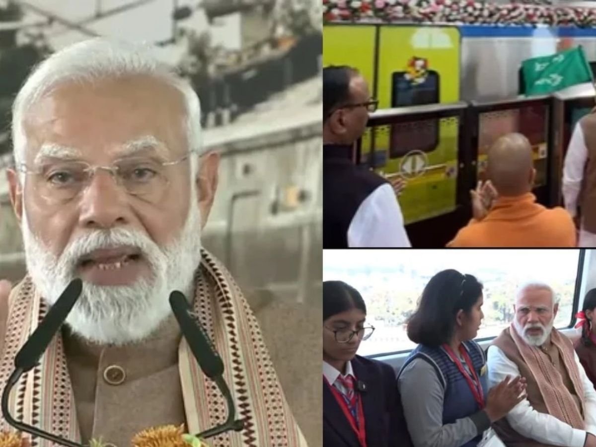 मेरठ मेट्रो और नमो भारत ट्रेन को हरी झंडी, PM बोले - कांग्रेस पहले से ही नंगी
