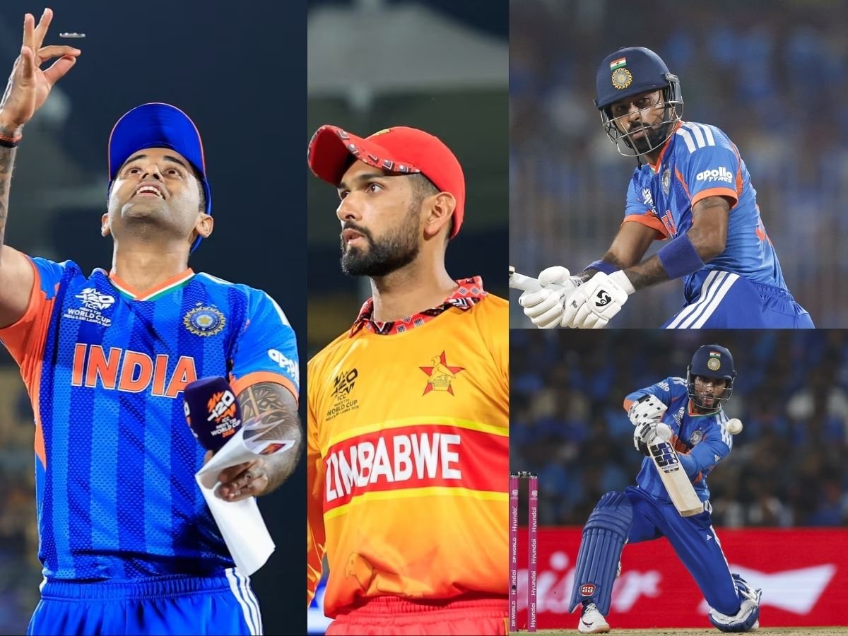 Ind vs Zim मुकालबे में टूटे रिकॉर्ड, भारत का इतिहास में अपना सबसे बड़ा स्कोर, 257 टारगेट