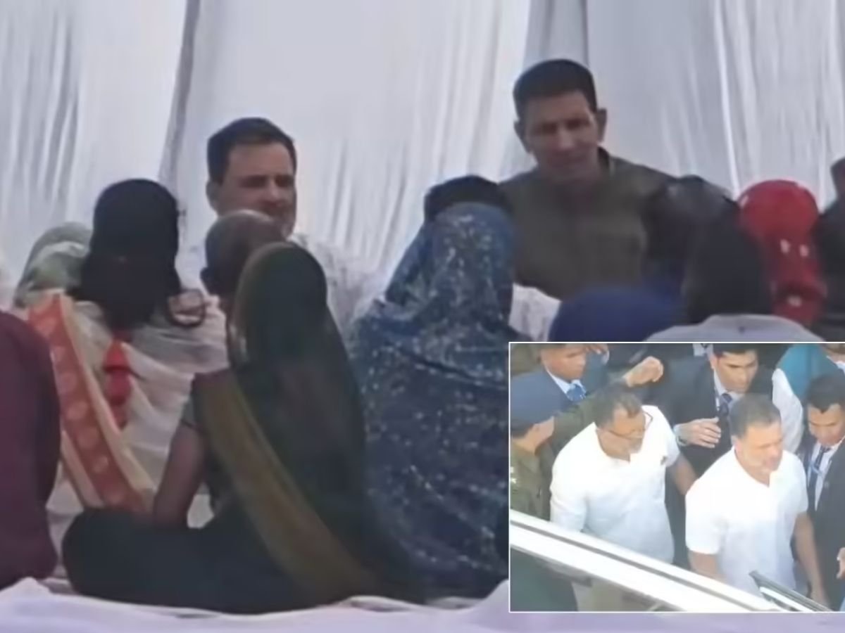 दूषित पानी से जान गंवाने वालों से मिले राहुल गांधी, 1-1 लाख का दिया चेक, बोले -सरकार में कोई तो जिम्मेदार होगा