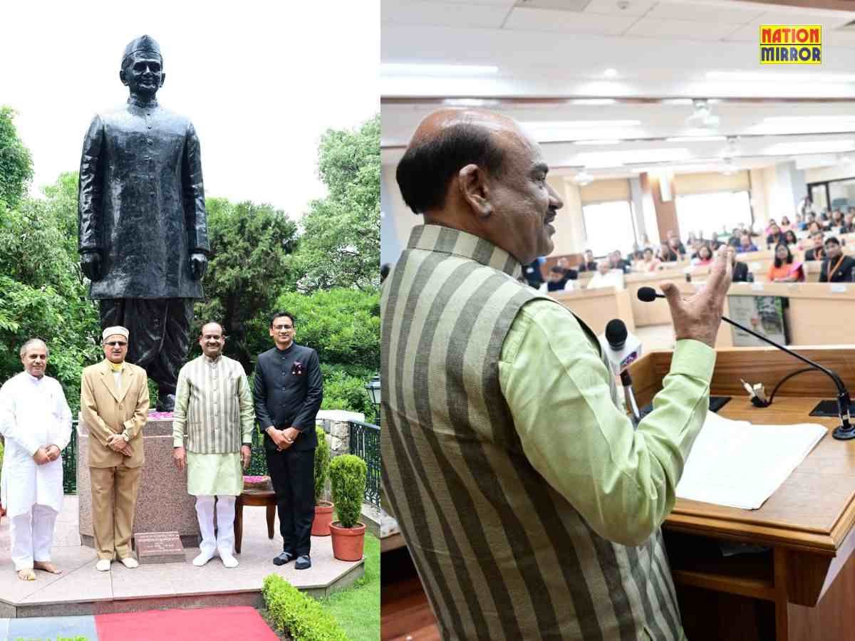 लोकसभा अध्यक्ष ओम बिरला ने लाल बहादुर शास्त्री अकादमी में प्रशिक्षण समापन समारोह में लिया हिस्सा