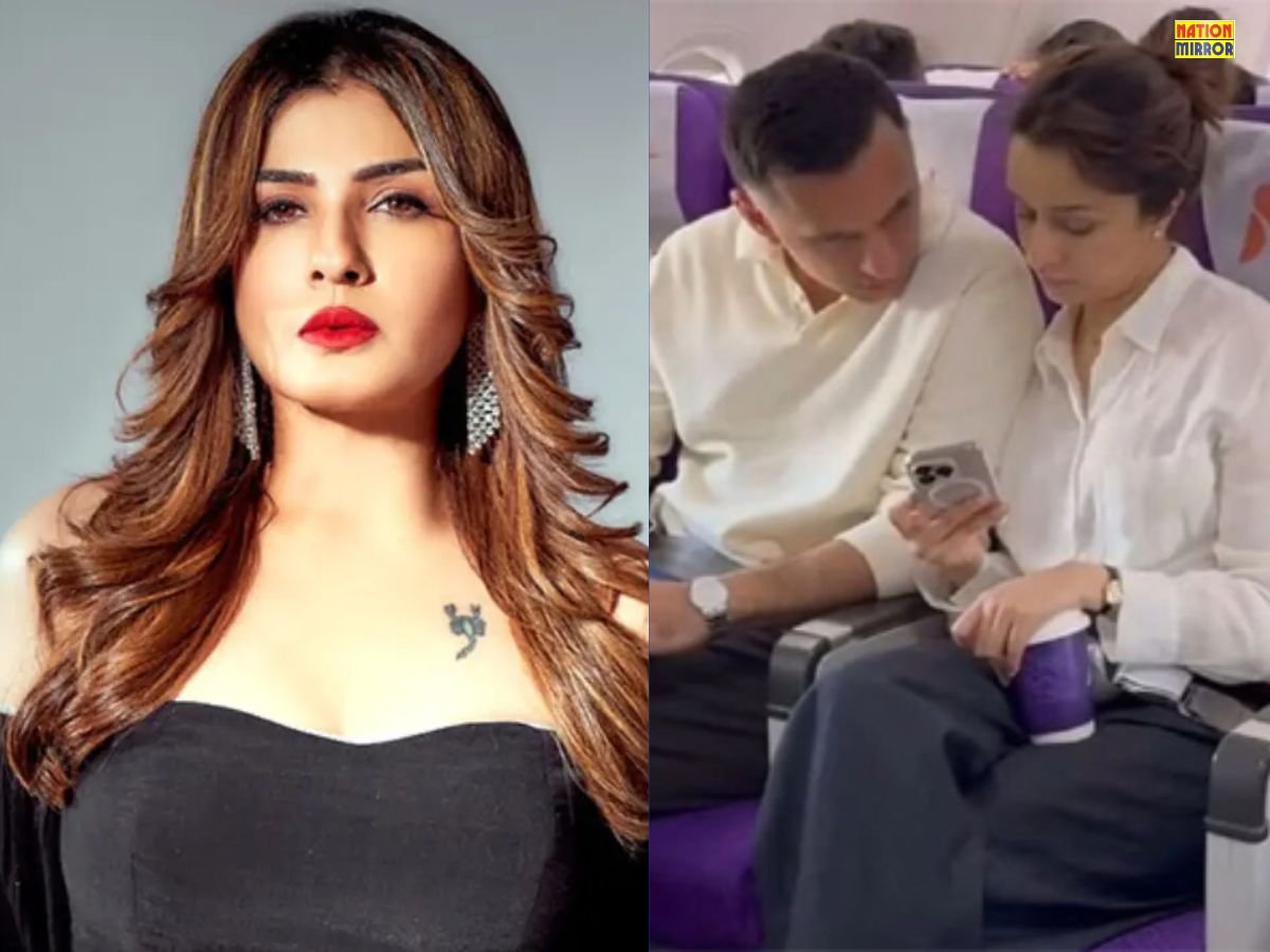 Raveena On Shraddha BoyFriend Video: श्रद्धा कपूर-राहुल मोदी का फ्लाइट वीडियो वायरल, वीडियो देख भड़की रवीना!