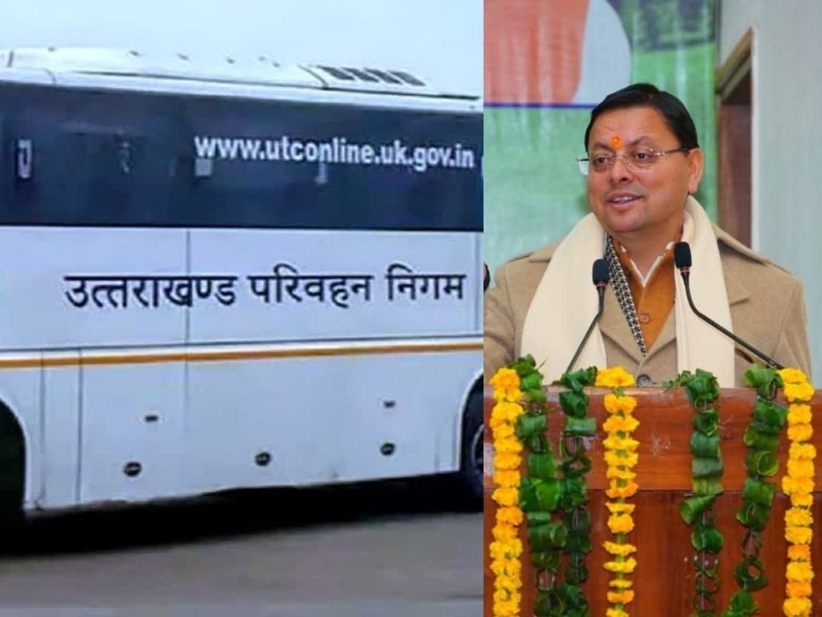उत्तराखंड में परिवहन निगम में शामिल हुई 112 नई बसें, CM धामी ने दिखाई हरी झंड़ी
