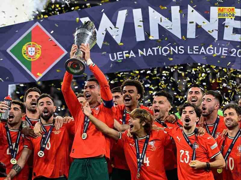 UEFA Nations League 2025 Final: पुर्तगाल ने स्पेन को 5-3 से दी मात...