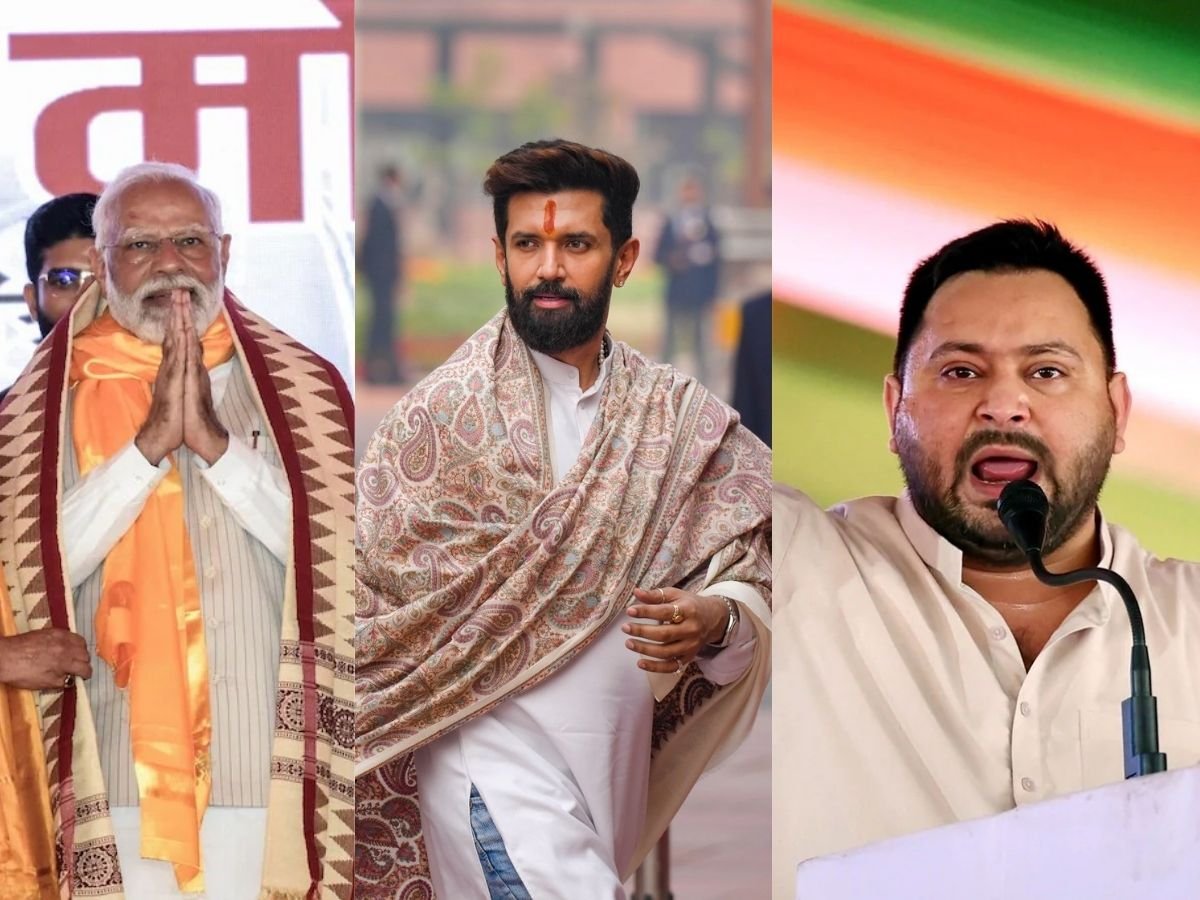 तेजस्वी यादव को CM फेस घोषित करने पर बयानबाज़ी, चिराग बोले - केवल मुस्लिम वेट बैंक, तेजस्वी ने किए वादें