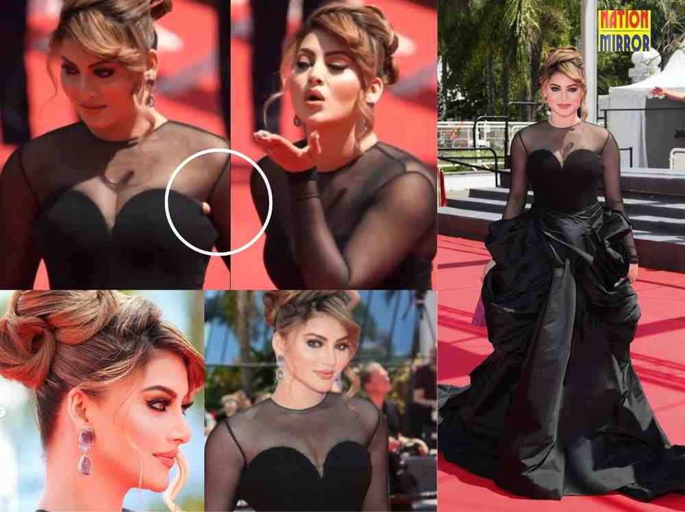 Urvashi Rautela Cannes 2025 Dress: रेड कार्पेट पर फटी ड्रेस पहनकर पहुंची उर्वशी रौतेला! वीडियो वायरल..