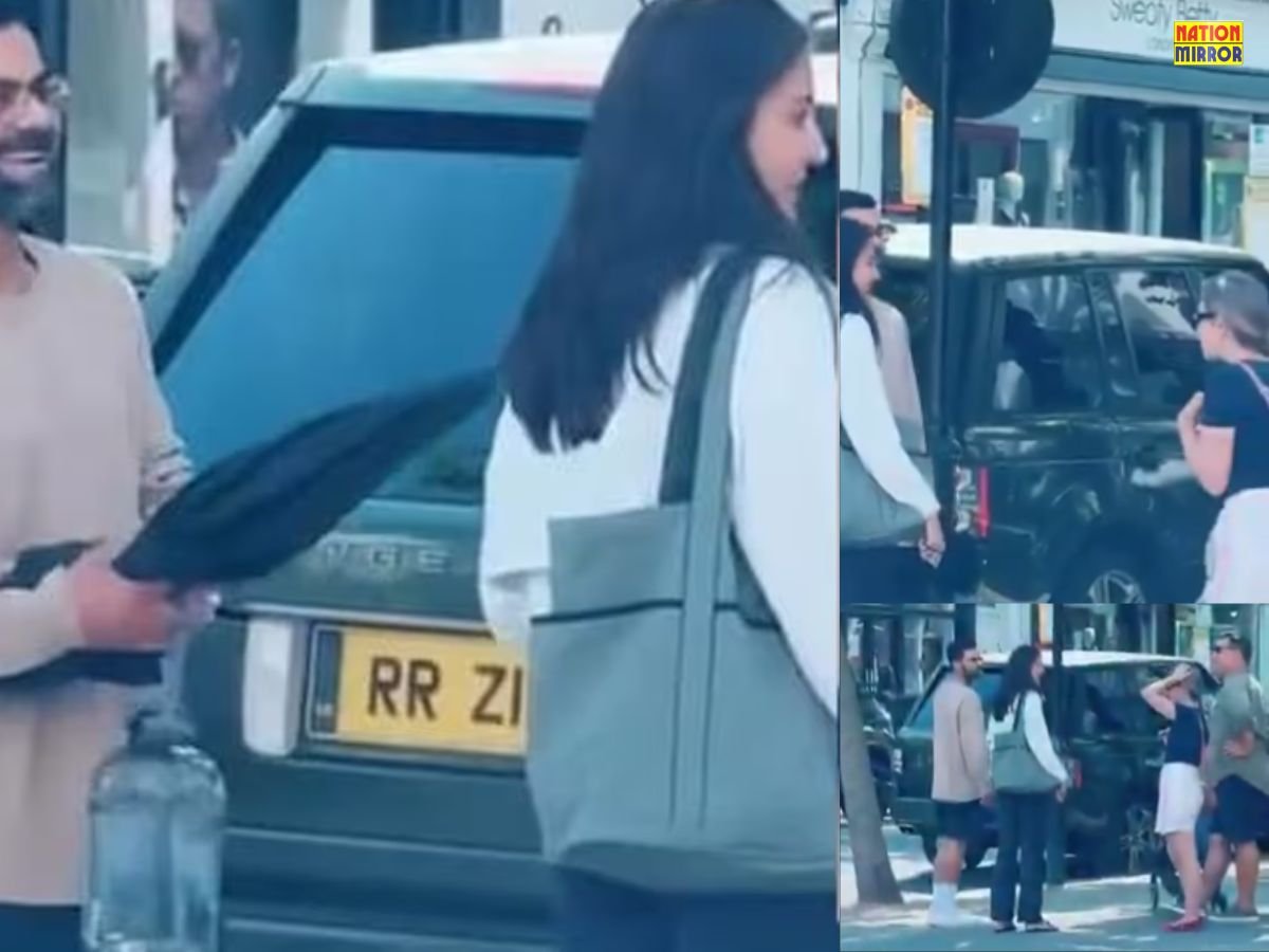 Virat Anushka Video Viral: विराट कोहली और अनुष्का शर्मा का वीडियो वायरल, लंदन की सड़कों पर गपशप करते दिखे कपल!