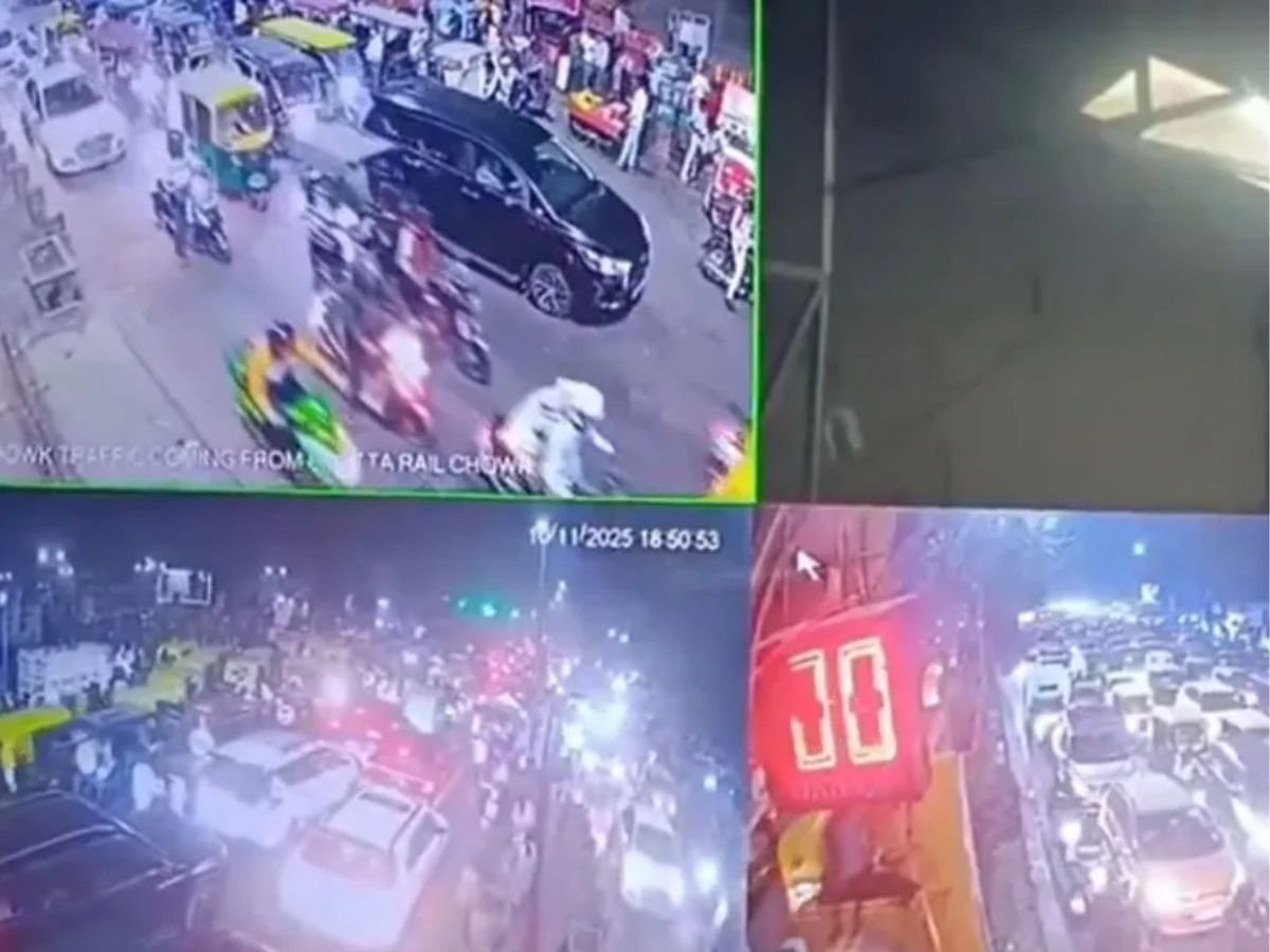 दिल्ली ब्लास्ट का नया CCTV फुटेज आया सामने: डॉ. शाहीन ने खोला आतंक नेटवर्क का राज