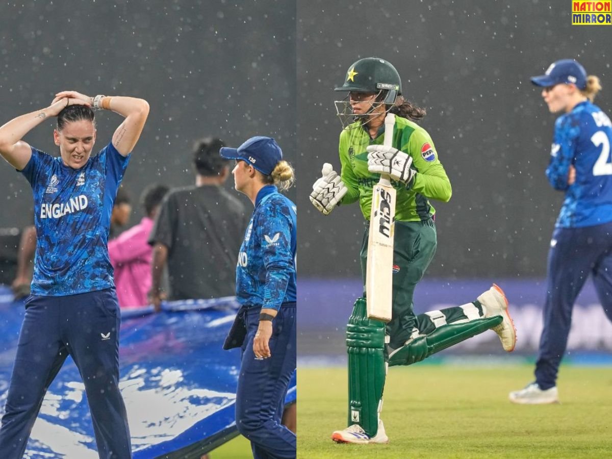 PAK vs ENG Women’s World Cup: लगातार दूसरी बार कोलंबो में बारिश ने रोका विमेंस वर्ल्ड कप मुकाबला...