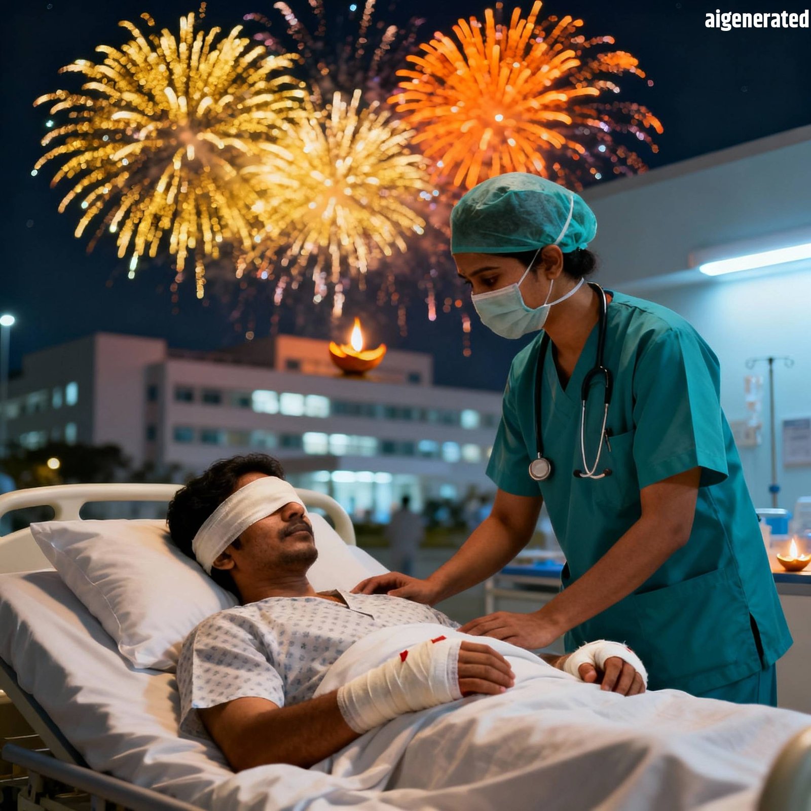 जोधपुर में दिवाली के दिन पटाखा हादसा: 100 से अधिक घायल