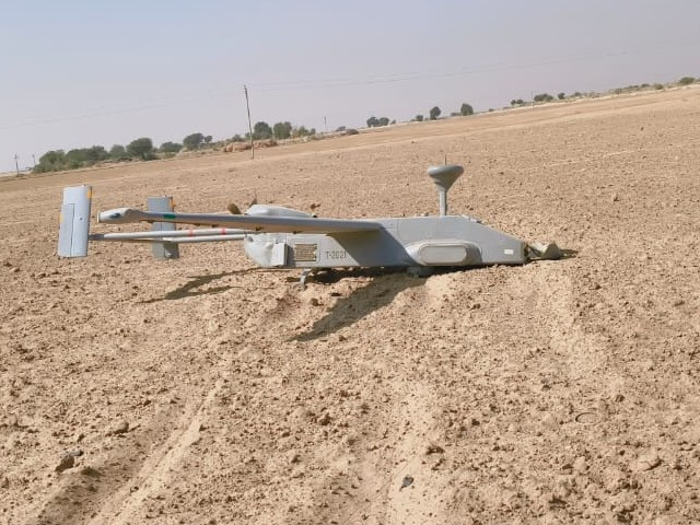 JAISALAMER : जैसलमेर बार्डर पर ड्रोन मिला