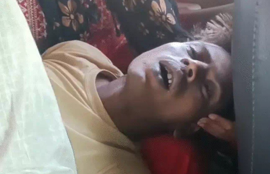 छतरपुर: जिस पत्नी से कलह, उसी की गोद में निकली जान