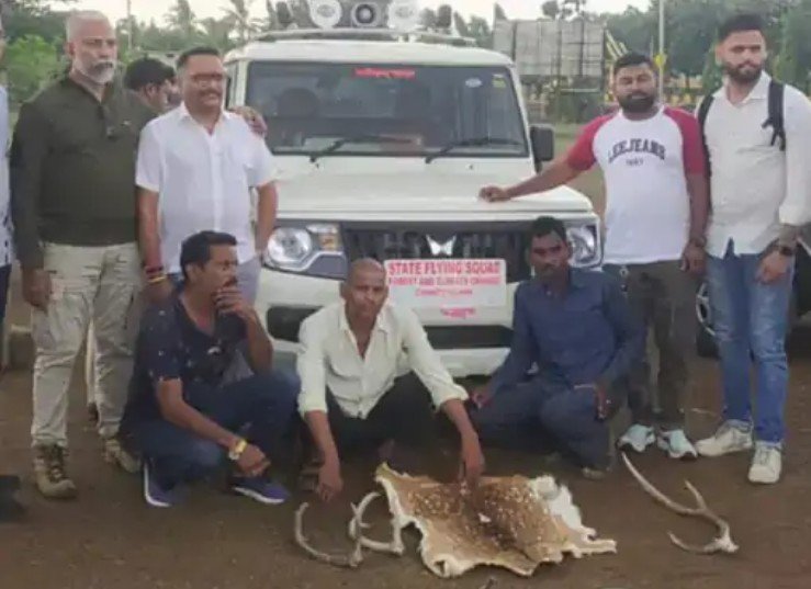 Raipur : तंत्र-मंत्र के लिए हिरण का शिकार...
