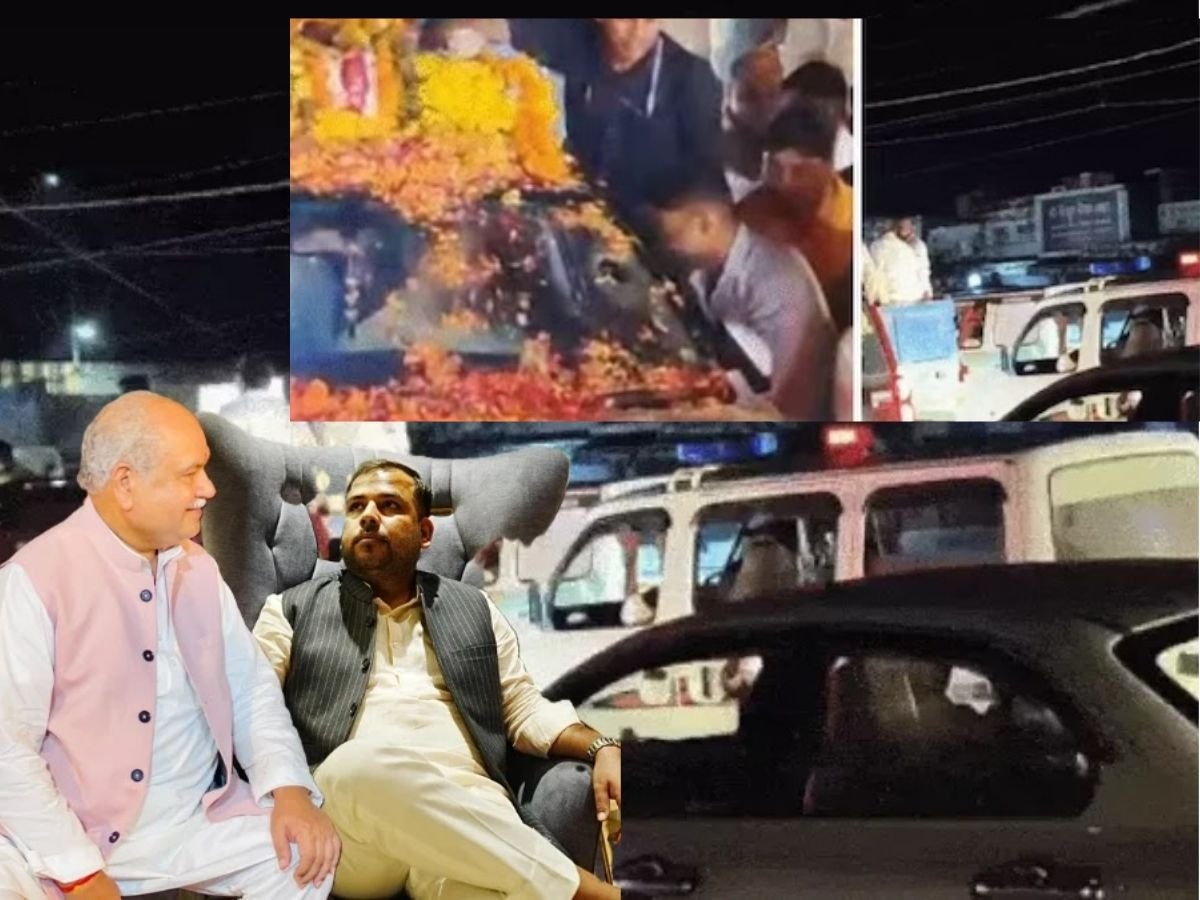 विधानसभा अध्यक्ष के बेटे के बर्थडे जुलूस में फंसी नवजात की सांसे, 50km लंबा सेलिब्रेशन